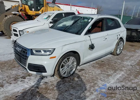 2019 Audi Q5 45 Premium from USA, damaged, VIN WA1BNAFYXK2060351